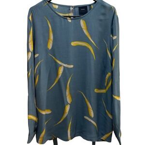 I.scenery Long Button Cuff Sleeves Talulah Print Tie Waist Detailing